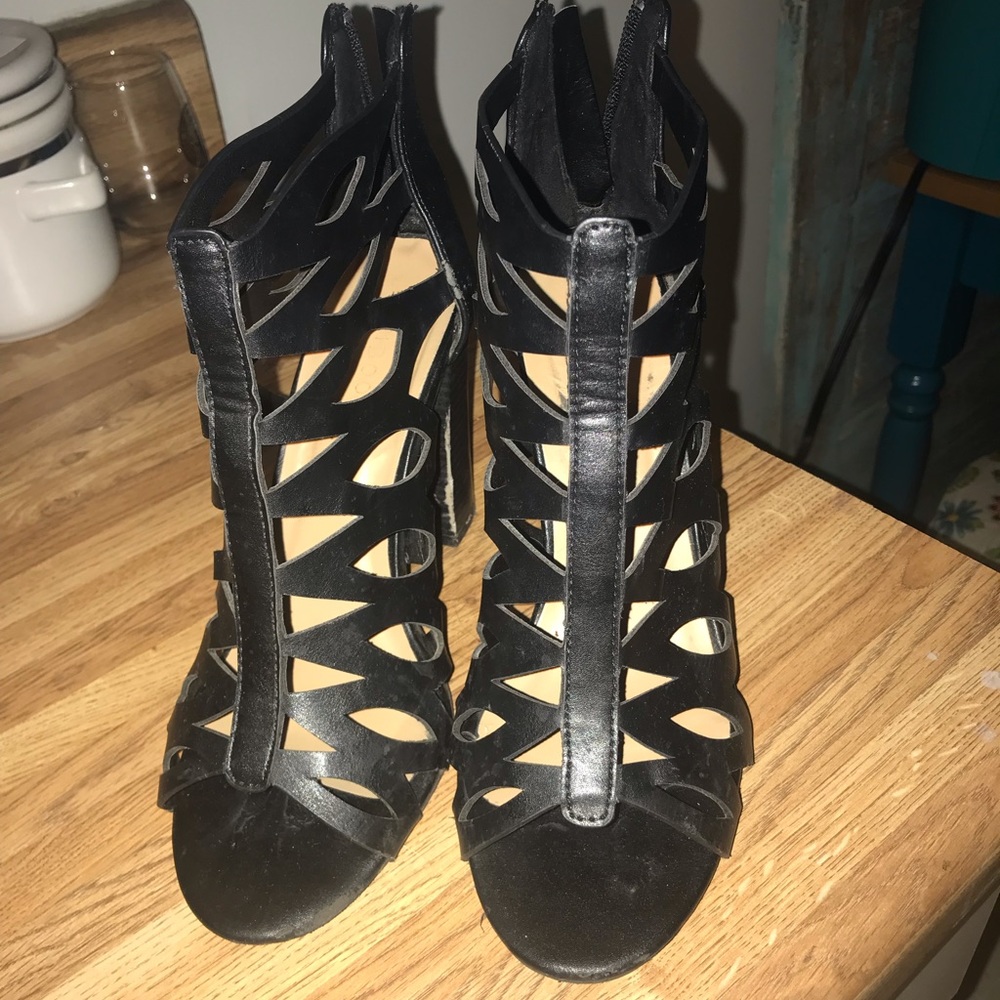 Size 8 Black Heels